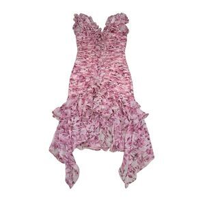 NWOT Cinq a Sept Portra Dress in Vibrant Plum Size 6